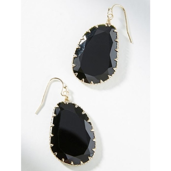 Anthropologie Jewelry - ANTHROPOLOGIE | Issoria Drop Earrings, Black